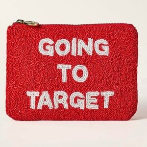 Going to Target Beaded Clutch - kate spade new york x Target Red/White